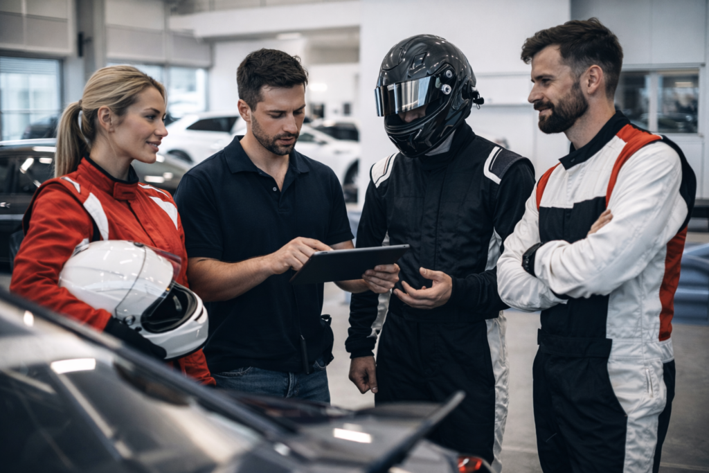 Alex, Sophie and the Team