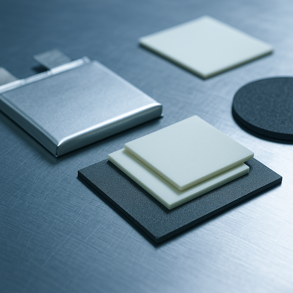 Close-up of solid-state battery cell components illustrating solid state battery cars explained