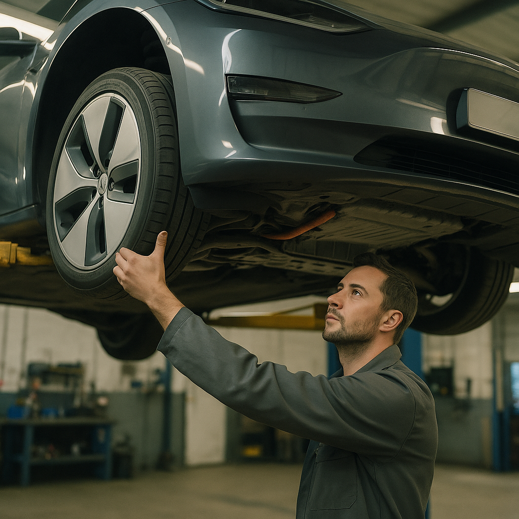 Suspension Wear on High-Mileage EVs: What UK Mechanics Are Discovering Under the Ramp in 2026